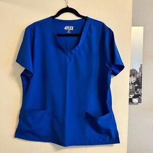 Blue Scrubs Set.